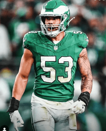 Eagles Star Zack Baun Shocks the Media After Announcing He Will Cover the Full Medical Costs of the Giants’ Rookie RB: “Even If the NFL Won’t Fine Me, I’ll Do It Voluntarily” – The Haunting Moment That Drove Zack Baun’s Decision