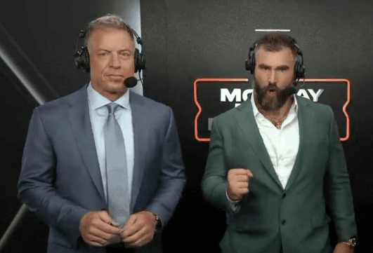 Eagles Legend Super Bowl Jason Kelce Defends Jalen Hurts After Troy Aikman Accuses Refs of Favoring Him on Live TV – And Hurts’ Composed, Powerful Response Earns the Respect of the Entire NFL