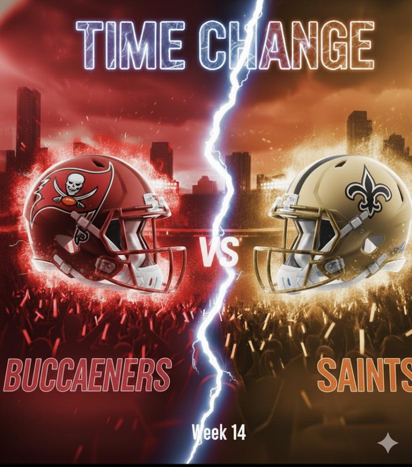 TIME UPDATE: Tampa Bay Buccaneers vs. New Orleans Saints – How to Watch/Listen to NFL Week 14