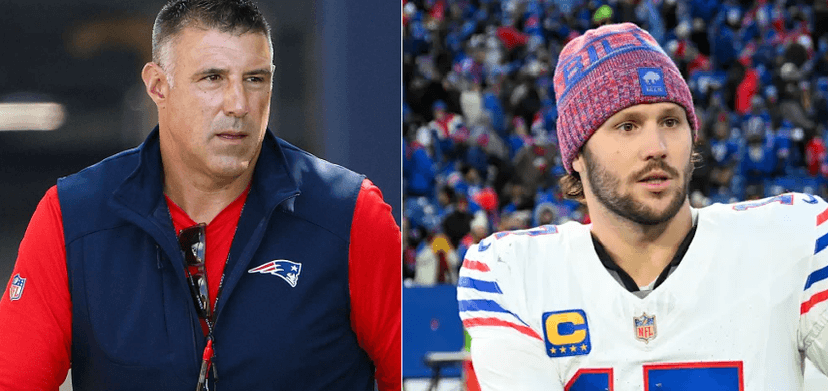 Mike Vrabel Sends 7-Word Message to Bills’ Josh Allen Ahead of AFC East Showdown in Week 15