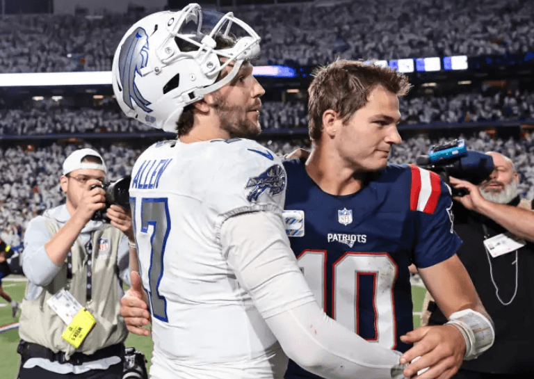 Patriots Star Drake Maye Sends a Powerful Message to Josh Allen — and the 7-Word Response From the Bills QB Stuns the Entire NFL