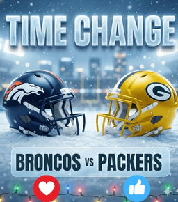 Time Change: Broncos vs. Packers Week 15 — Kickoff Time Under Watch as Front Range Weather Swings Continue