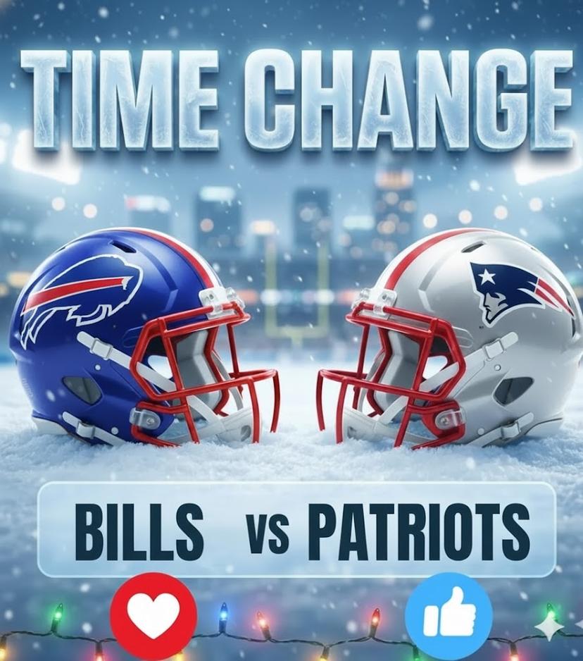 Time Change Watch: Bills vs. Patriots Week 15 — Kickoff Time Under Review as Arctic Cold and Snow Threaten Gillette Stadium