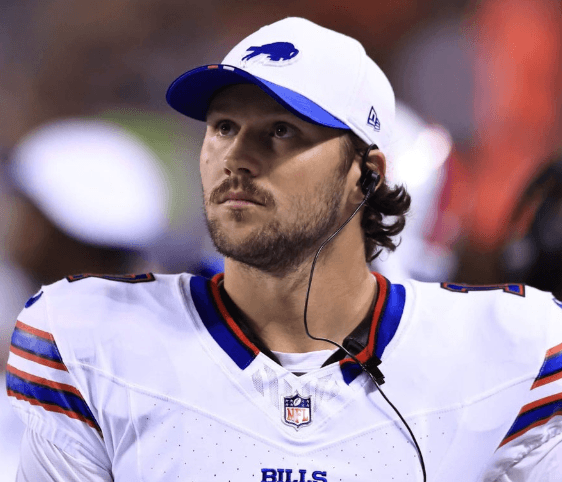 Just Hours Before the Patriots Game, Bills Star QB Josh Allen Moved the Locker Room by Wearing a Wristband With a Message That Touched Everyone
