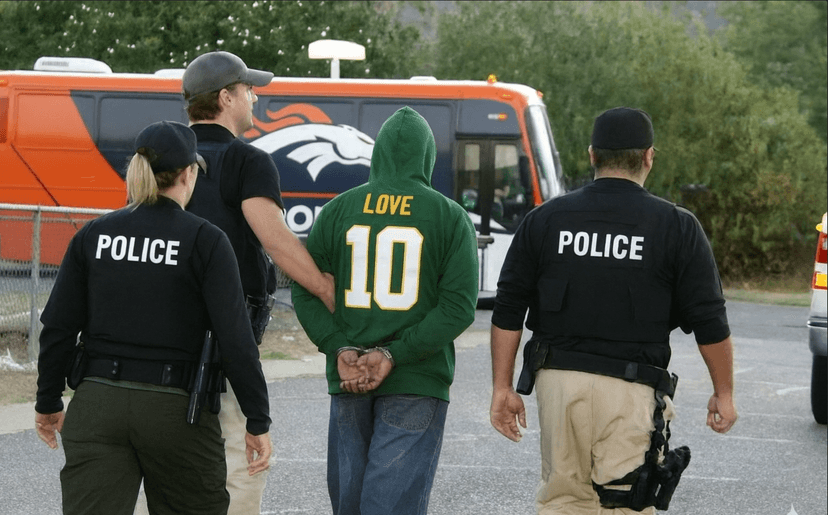 Packers Fan Arrested After Violent Attack on Broncos Supporters’ Bus Outside Empower Field at Mile High