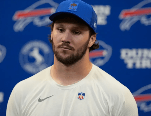 Just Hours Before Bills vs. Browns, as Christmas Spirit Sweeps America, Bills Star Josh Allen Stuns the Locker Room With a Message on His Shoulder — A Moment That Revealed Buffalo’s True Leader of the Present and the Future