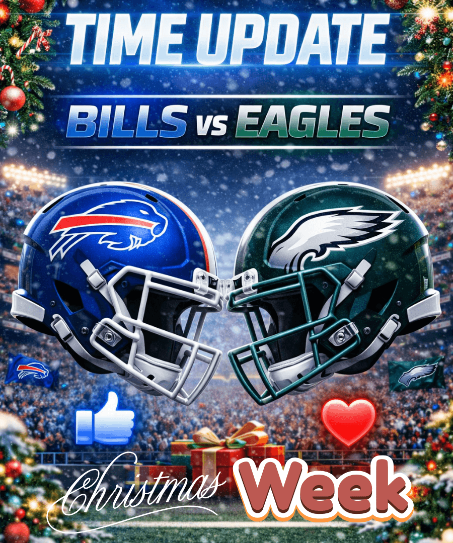TIME UPDATE: Buffalo Bills vs. Philadelphia Eagles – How to Watch/Listen to NFL Week 17