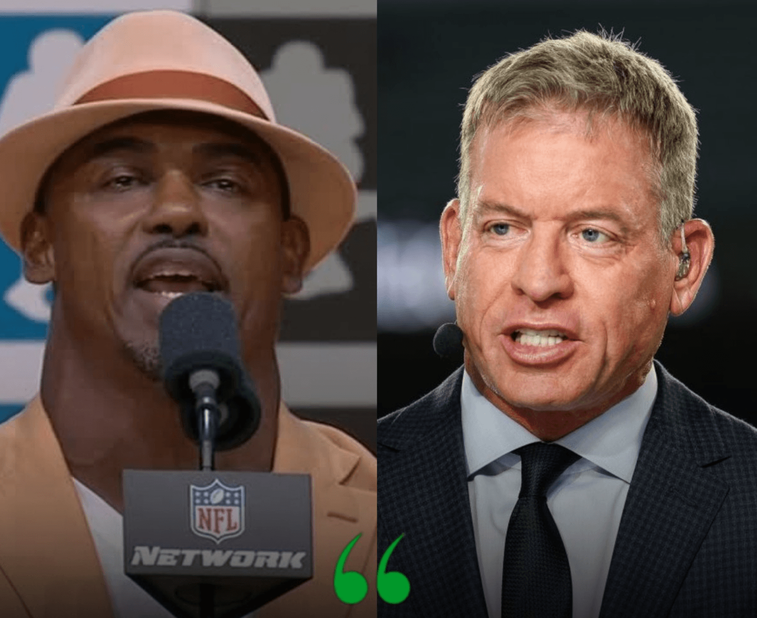 Eagles Legend Brian Dawkins Fires Back After a Shocking On-Air Remark From Troy Aikman Following the Bills Game — One Accusation Crossed a Line, and the Reason Behind It Has Fans Demanding the Truth