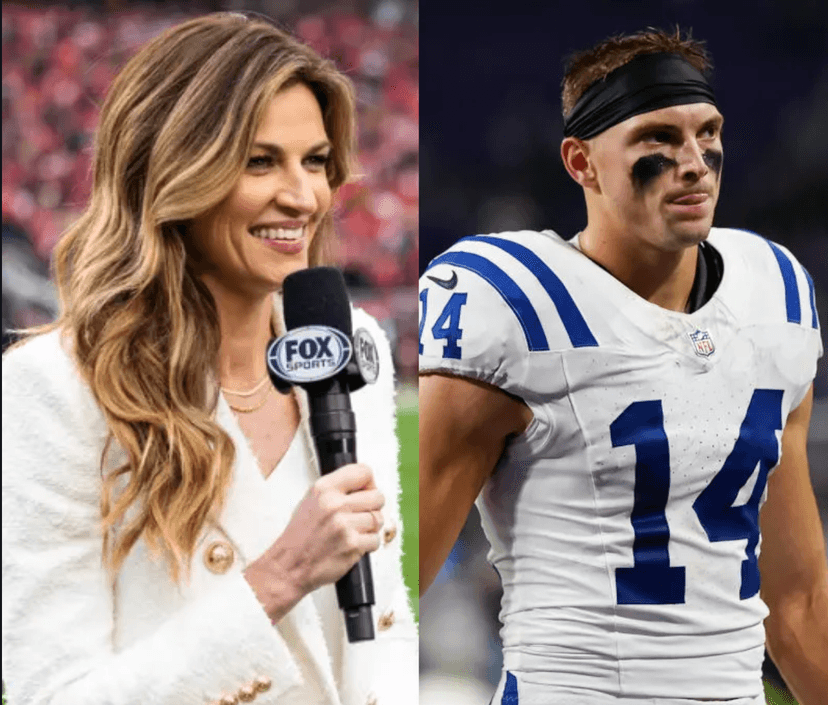 After a Controversial Game, Colts WR Alec Pierce Skips the Press Conference and Runs Straight to FOX NFL’s “Sideline Princess” Erin Andrews — Viral Moment of Protection Amid Postgame Chaos Has the Entire NFL Bowing in Respect