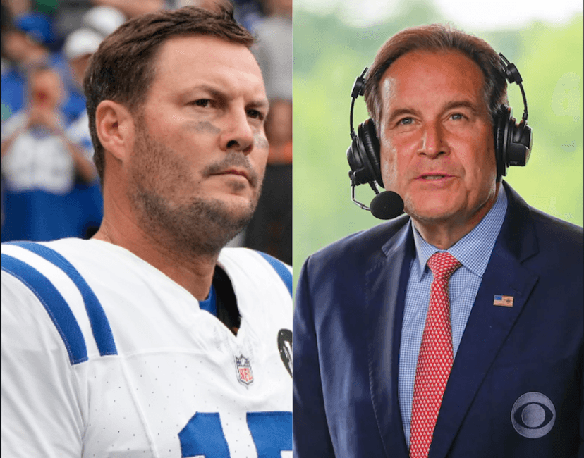 Philip Rivers Pushes Back at CBS Legend Jim Nantz Just Hours After Allegedly Disrespectful Remarks About Shane Steichen During Colts–Texans Game