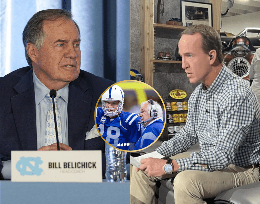 Colts Legend Peyton Manning Explodes Live on ESPN Last Night, Firing Back at Hall of Fame Coach Bill Belichick Over Criticism of Legendary OC Tom Moore