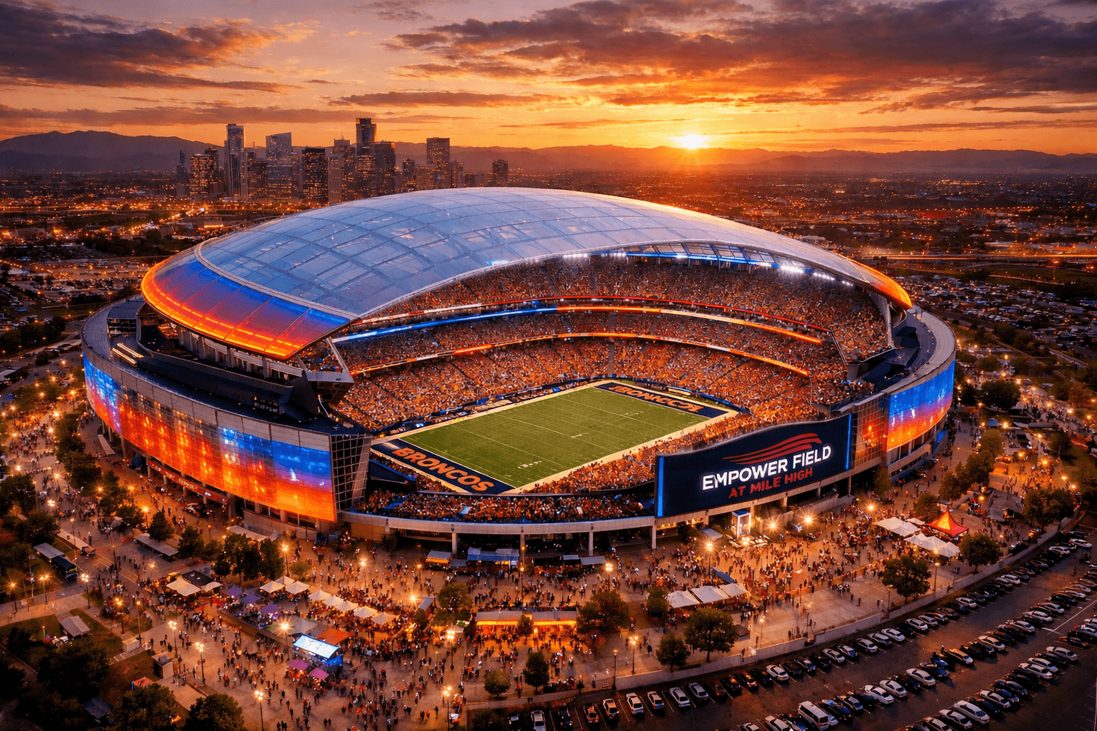 Denver Broncos Unveil $3.2 Billion Empower Field Overhaul: A Game-Changing Investment in the Future of Football