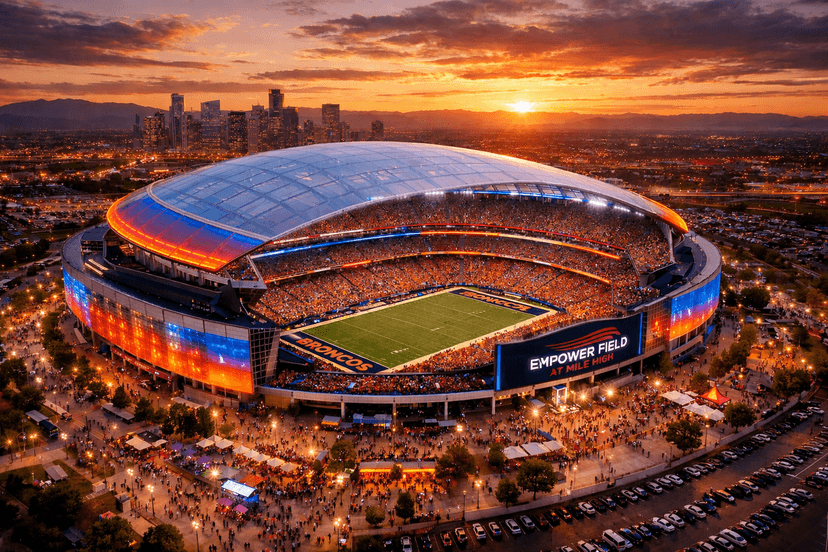 Denver Broncos Unveil $3.2 Billion Empower Field Overhaul: A Game-Changing Investment in the Future of Football
