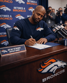 Von Miller Reunites With Denver for One Final Chapter, Signs One-Day Contract to Retire a Broncos at 36, Sends Heartfelt Message to Broncos Fans.