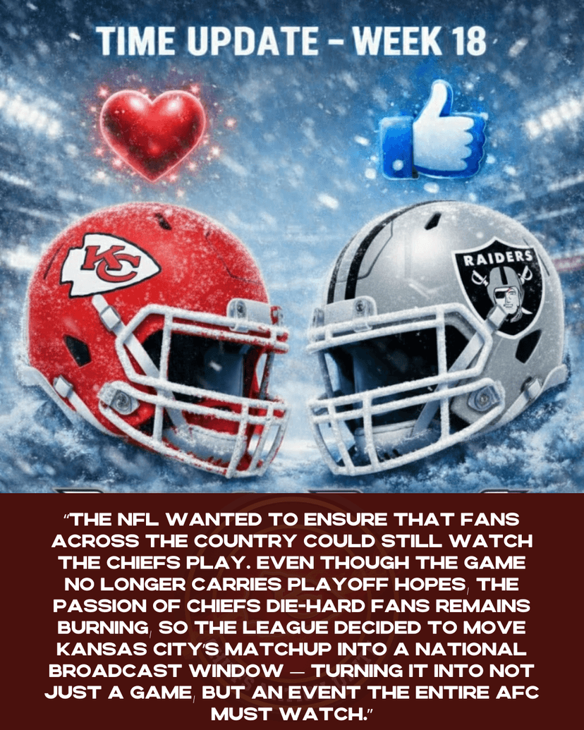 The Chiefs issued the statement after the NFL announced its final schedule decision.