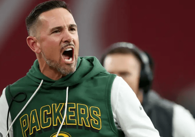 Packers Coach Matt LaFleur Bench Two Starters After Pre-Game Party Incident Before Bears Clash