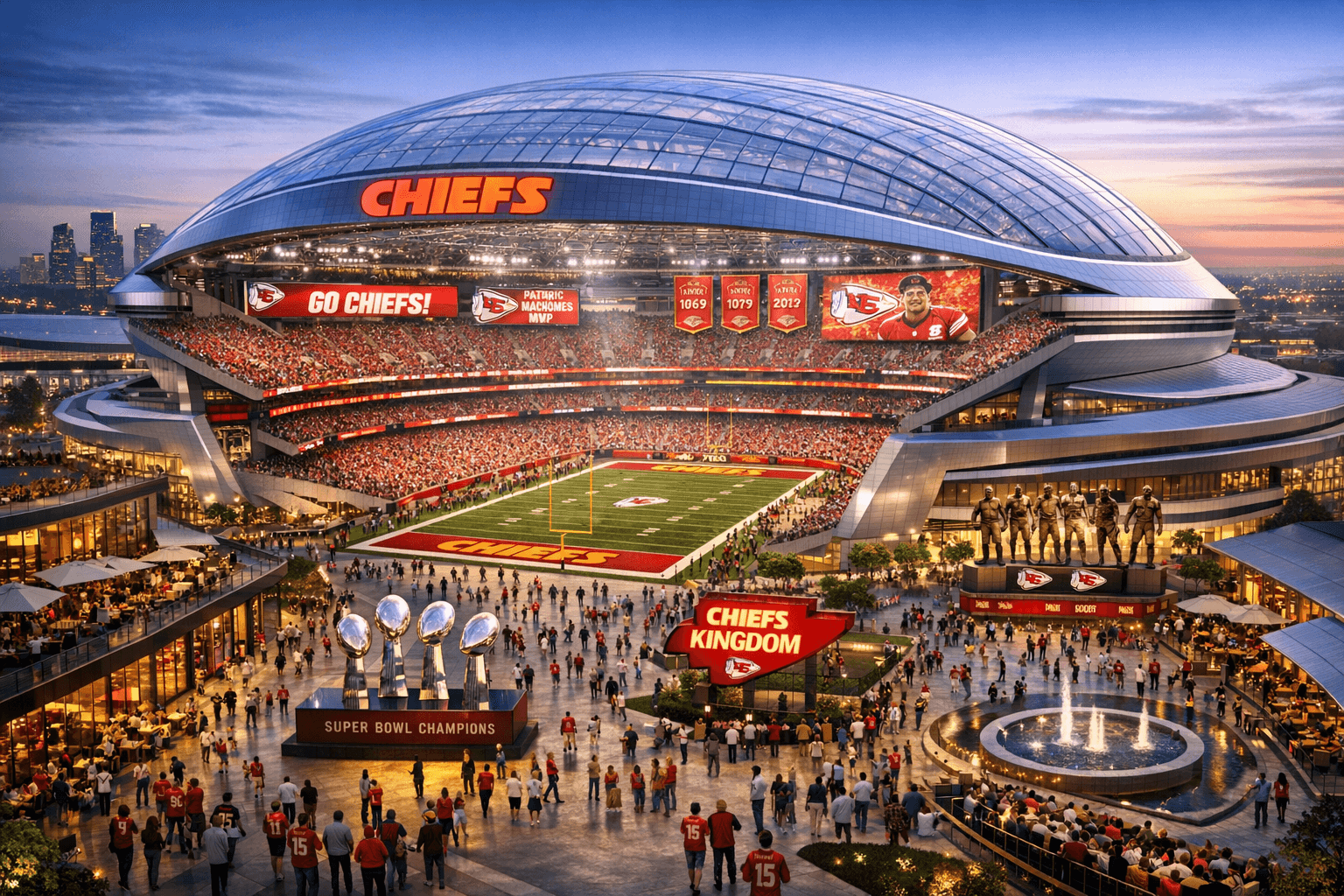 Kansas City Unveils $3.6 Billion Chiefs Stadium Overhaul: A Game-Changing Investment in Football’s Future