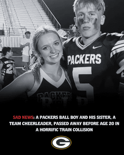 A Packers Ball Boy and His Sister, a Team Cheerleader, Passed Away Before Age 20 in a Horrific Train Collision