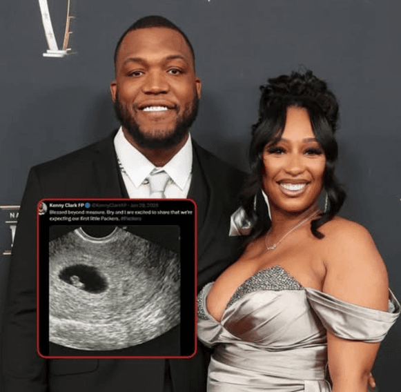 Kenny Clark Announces Life-Changing News: Our Little Packer is on the Way