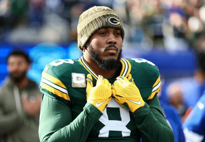 Josh Jacobs Announces Life-Changing News — “Our Little Packer Is on the Way”