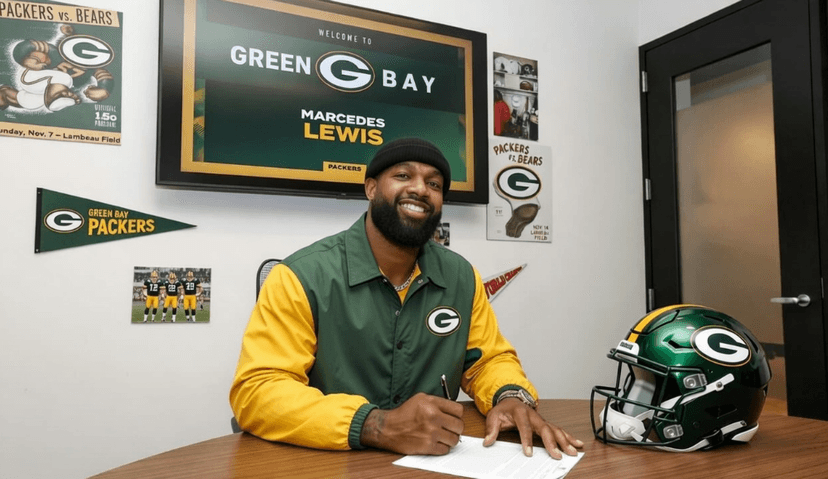 Marcedes Lewis Signs One-Day Contract With Green Bay to Retire at 42, Sends Heartfelt Message to Packers Fans