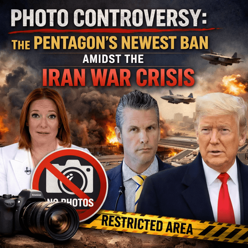 Photo Controversy: The Pentagon’s Newest Ban Amidst the Iran War Crisis