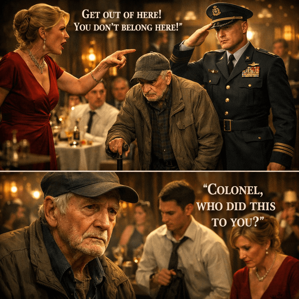 She Publicly Humiliated and Threw Out a Disabled Old Man from a Restaurant… Never Expecting He Was a Retired Colonel