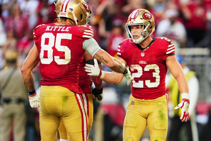 49ers Star George Kittle Defends Christian McCaffrey Amid Criticism: "He's Entering His Expiration Date"