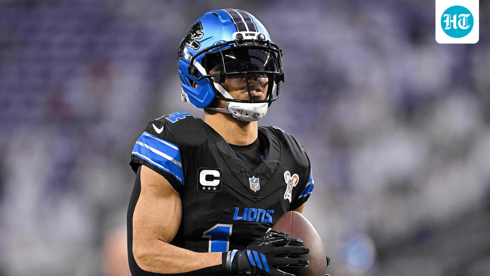 Amon-Ra St. Brown quietly etched his name into NFL history on a bitter Christmas Day for Detroit