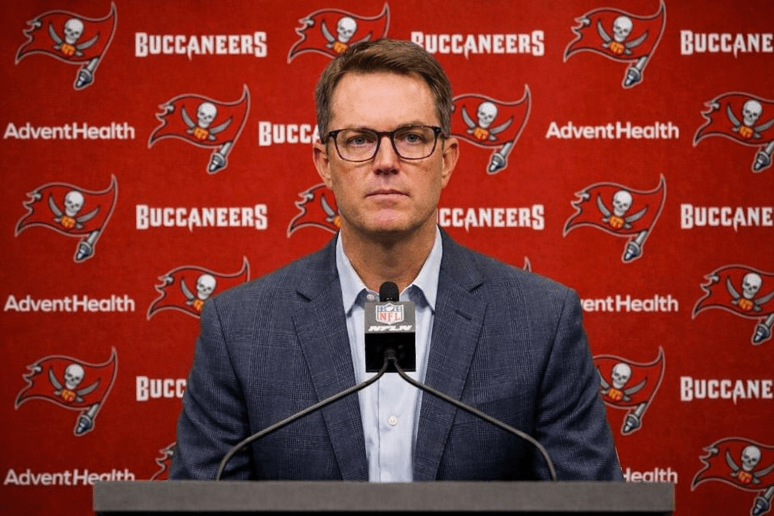 Official: CBS Sports President David Berson disciplines Jim Nantz after controversial remarks about the Buccaneers, just ahead of the Buccaneers–Panthers matchup