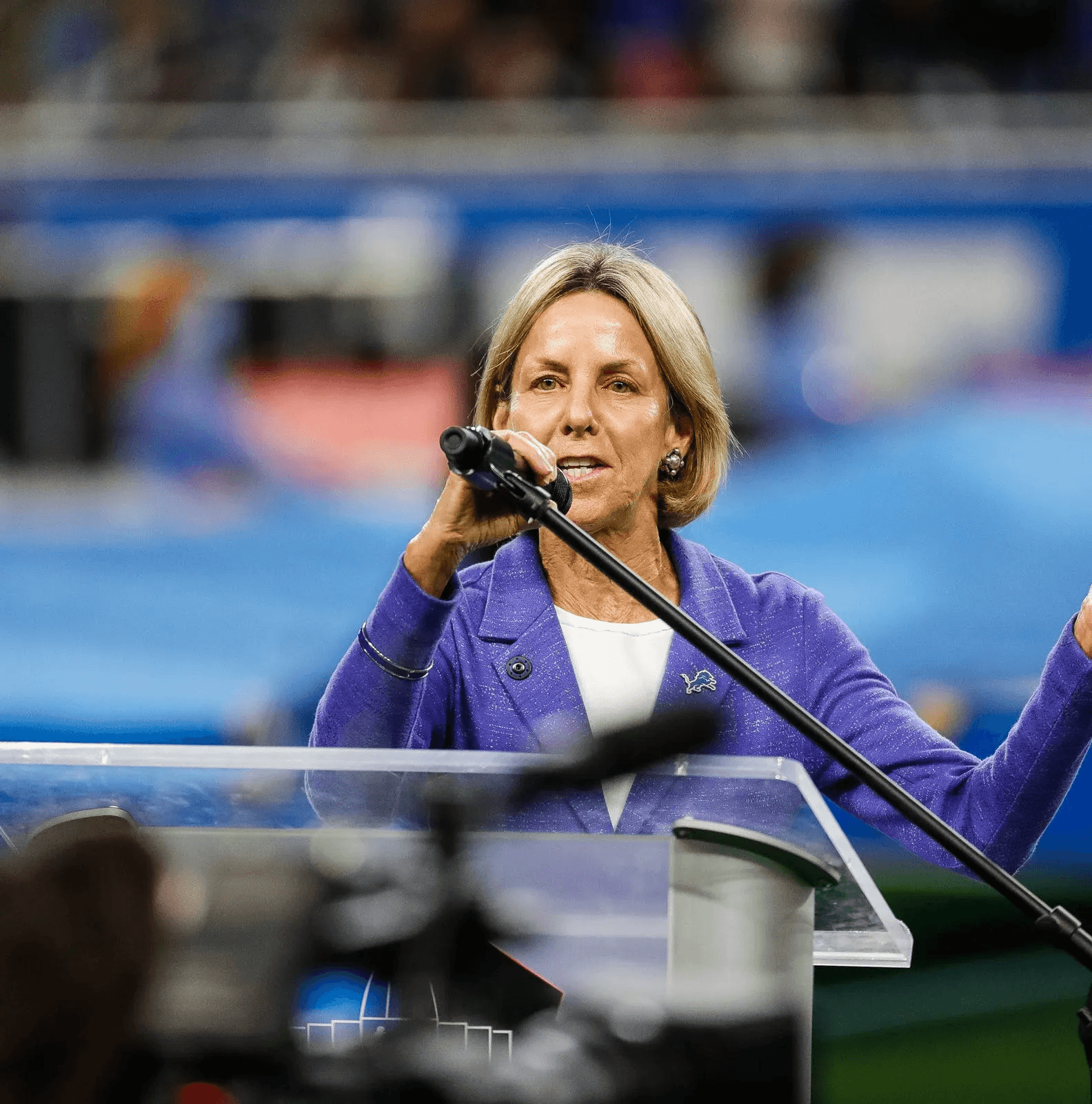 Detroit Lions Owner Sheila Ford Hamp Confirms Plans to Extend Four Key Players