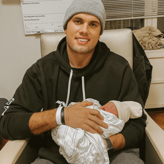 Superstar Hunter Henry and Wife Parker Celebrate the Birth of Their Third "Little Patriot" Just Four Days Before the Super Bowl