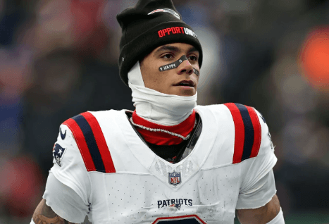 Patriots MVP Christian Gonzalez skips the postgame press conference to protect “sideline princess” Kaylee Hartung — a shielding act in front of an overzealous Seahawks player that made the entire NFL bow in respect