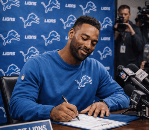 Legend Calvin Johnson Signs One-Day Contract With Detroit to Retire as a Lion, Sends Heartfelt Message to Fans 