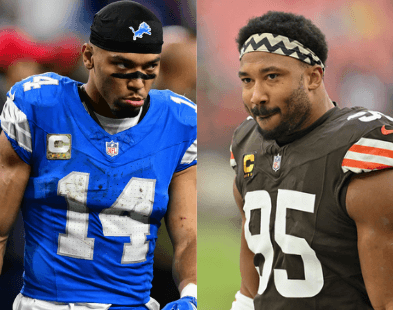 Could the Lions Really Trade Amon-Ra St. Brown for Myles Garrett? A Bold Proposal Shakes Detroit’s Offseason