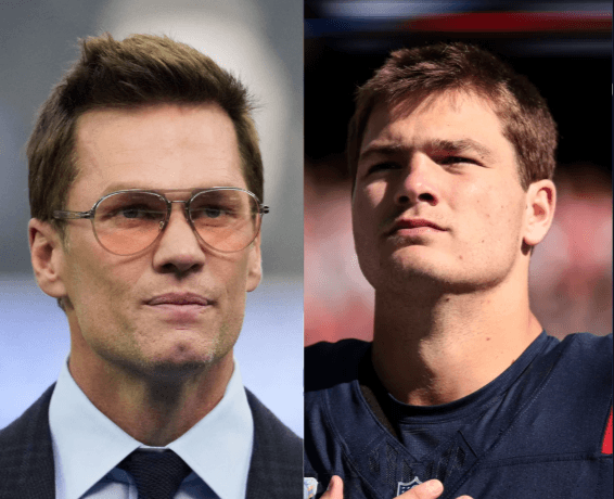 New Patriots Icon Drake Maye Defends Legend Tom Brady Amid Calls to Tear Down His Statue at Gillette Stadium Following Recent Controversies
