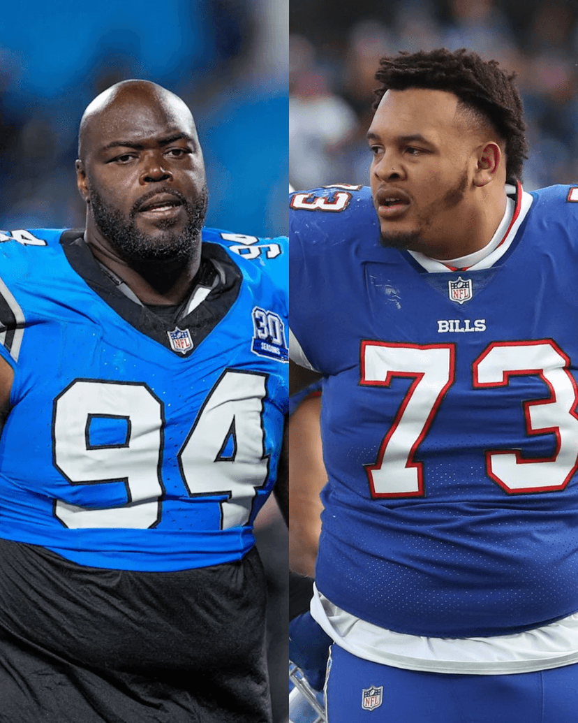 Panthers DT A'Shawn Robinson personally met with and offered a heartfelt apology to Dion Dawkins for his unsportsmanlike conduct during the 40-9 Week 8 loss to the Buffalo Bills.