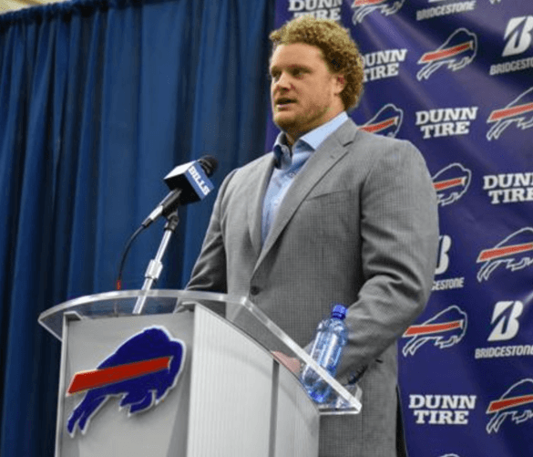Bills legend Eric Wood sends Bills Mafia into a frenzy with comeback rumors – ready to sign a one-year deal to protect Josh Allen on the quest for a Super Bowl.