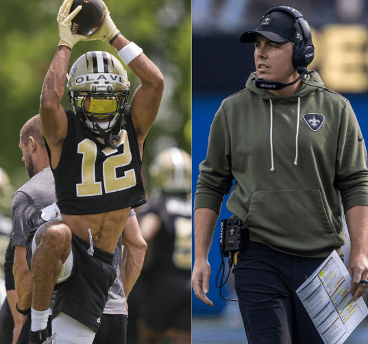 INJURY UPDATE: WR Chris Olave Suffers Unexpected Back Injury During Practice – HC Kellen Moore Activates "Backup Plan" Ahead Of Blockbuster Showdown With The Dolphins