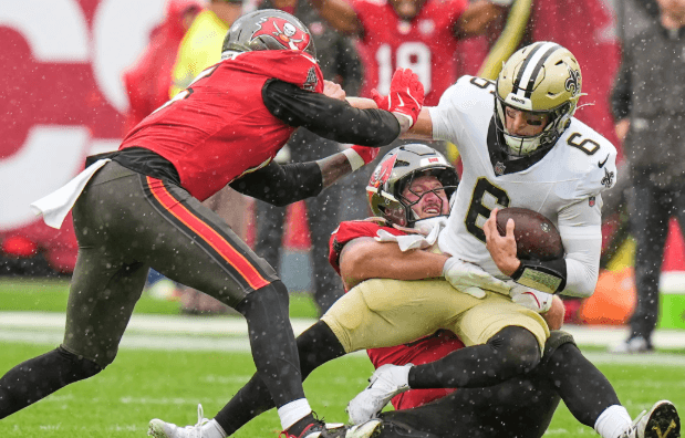 After Saints Stun Bucs 24-20, Tyrann Mathieu Drops a Bomb: “Tyler Shough Is Our QB for the Next 10 Years”