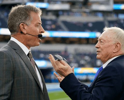 Hall Of Famer Troy Aikman Slams Cowboys Owner Jerry Jones After Firing Star Trevon Diggs — Latest Scandal Updates Spark Outrage Across NFL Community