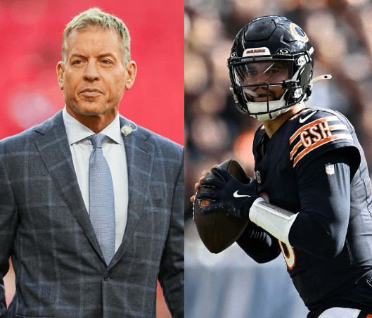 Just Before the Lions Game, Troy Aikman Shuts Down the “Next Aikman” Comparisons — And Caleb Williams’s Response Makes the Message Undeniable