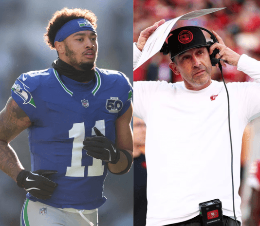 “I Don’t Think He’s That Talented”: Kyle Shanahan Sparks Controversy with Assessment of Jaxon Smith-Njigba Ahead of 49ers-Seahawks No. 1 NFC Seed Showdown — And JSN’s 7-Word Response Leaves the NFL in Awe