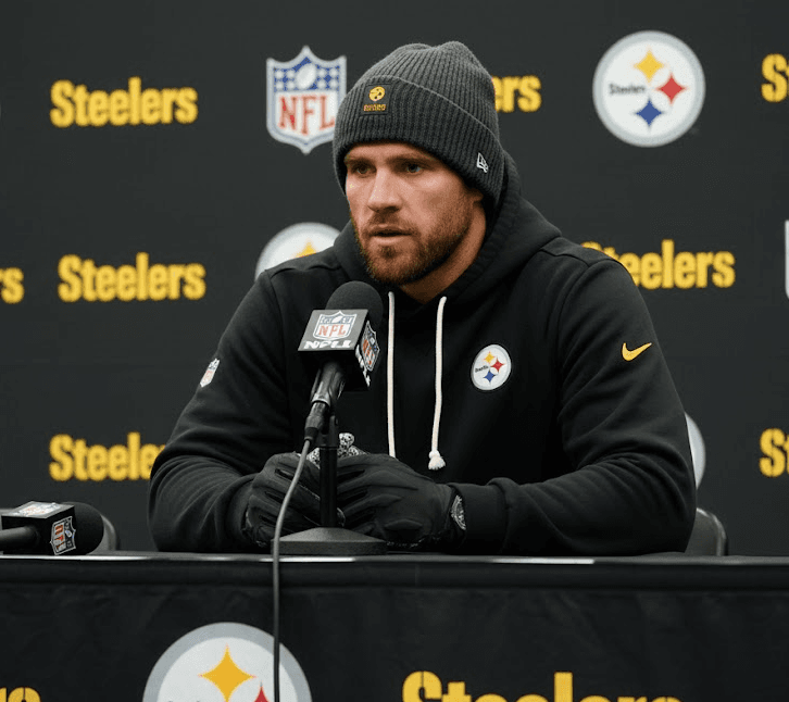 Just 12 Hours After Tyler Loop and His Fiancée Became Targets of a Furious Ravens Backlash, MVP T.J. Watt Breaks His Silence in a Surprise Press Conference — An 11-Word Message That Redefines the Spirit of the NFL
