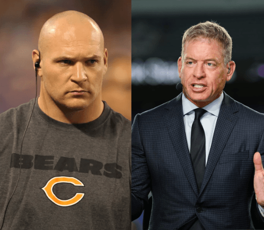 Bears Legend Brian Urlacher Speaks Out to Defend Chicago After Troy Aikman's Shocking "Playoff Spot Bought" Accusation on Sunday Night ESPN —  The Viral Video Was Deleted By ESPN Immediately Afterward, Enraging Bears Fans