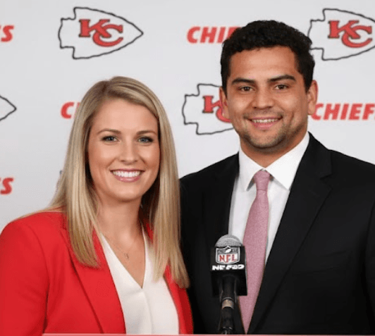 Chiefs Fashion Designer Alex Embree Goes Viral With 7-Word Statement in Wednesday Interview After Husband Connor Embree Announces Stepping Down as Wide Receivers Coach of the Chiefs After 7 Seasons.