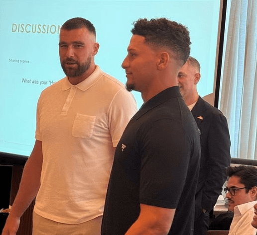 Travis Kelce and Patrick Mahomes' glitzy steakhouse rocked by lawsuit claiming partners siphoned millions and 'extorted' lawyer as he battled blood cancer