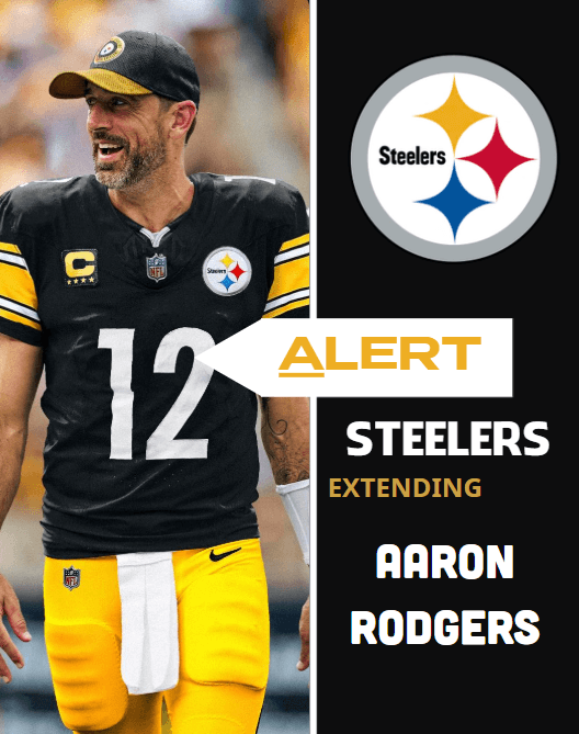 BREAKING: Pittsburgh Steelers Extend Aaron Rodgers with a Groundbreaking Record Contract 