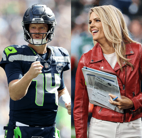MVP Sam Darnold Skips Presser After Seahawks' Win Over Patriots to Protect "Sideline Princess" Melissa Stark – Viral Shielding Moment vs Overzealous Patriots Player Has NFL Bowing in Respect