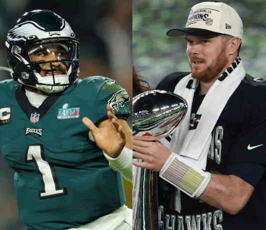 "Nobody's taking Jalen Hurts over Sam Darnold": Colin Cowherd shakes up NFC QB hierarchy with bold take on Seahawks star after Super Bowl win